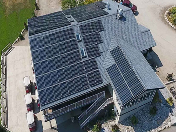 COMMERCIAL SOLAR SYSTEM | BALFOUR GOLF COURSE | NELSON, BC